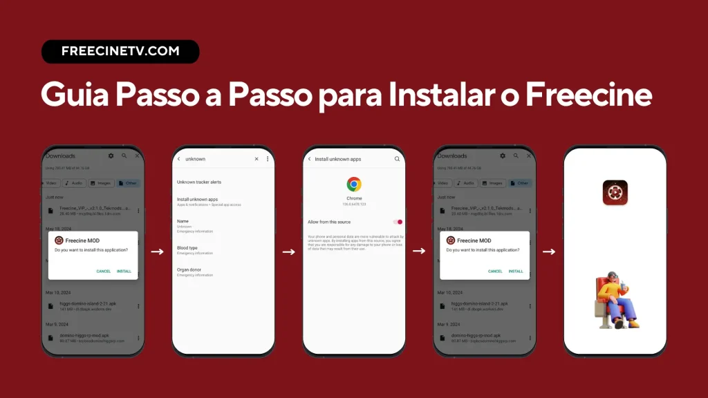 Guia Passo a Passo para Instalar o Freecine