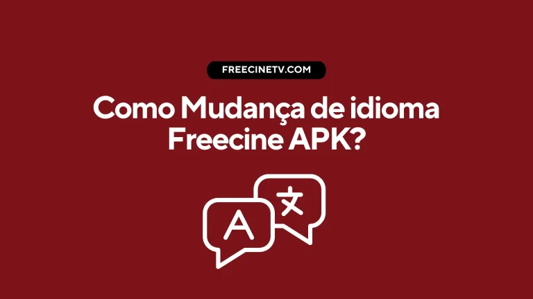 Mudança de idioma Freecine